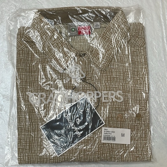 Craghoppers NOSILIFE BALBOR LONG SLEEVE SHIRT - Raffia Prt - Picture 13 of 16